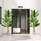 2PCS 6.5' Tall Artificial Banana Tree w/ 27 Large Leaves Natural Bark
